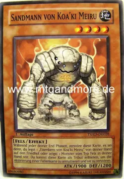 Yu-Gi-Oh 1x Sandmann von Koa'ki Meiru - - - TSHD - Image 1