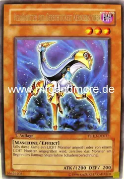 Yu-Gi-Oh 1x Verbundeter der Gerechtigkeit Kernzerstorer - - - TSHD - Image 1