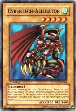 Yu-Gi-Oh 1x Cybertech-Alligator - - - 5DS2 - Image 1