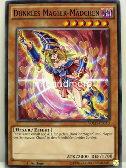 Yu-Gi-Oh - 1x Dunkles Magier-Madchen DEC10 - YGLD - Legendary Decks - Image 1
