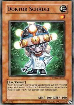 Yu-Gi-Oh 1x Doktor Schadel - - - TDGS - Image 1