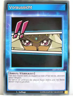 Yu-Gi-Oh - 1x #BS001 Voraussicht - SS01 - Speed Duel Starter - Image 1