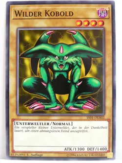 Yu-Gi-Oh - 1x #A002 Wilder Kobold - SS01 - Speed Duel Starter Decks - Image 1