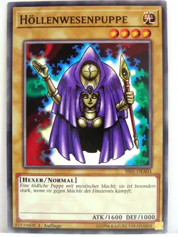 Yu-Gi-Oh - 1x #A003 Hollenwesenpuppe - SS01 - Speed Duel Starter Decks - Image 1
