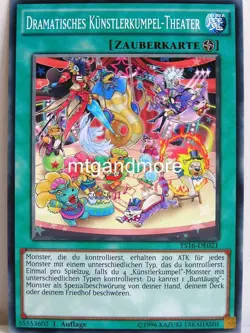 Yu-Gi-Oh - 3x Dramatisches Kunstlerkumpel-Theater - YS16 - Starter Deck Yuya - Image 1