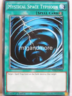 Yu-Gi-Oh - 1x Mystical Space Typhoon - YS16 - Starter Deck Yuya - Image 1