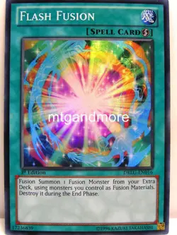 Yu-Gi-Oh - 1x Flash Fusion - DRLG - Dragons of Legend - Image 1