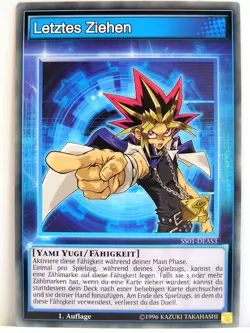 Yu-Gi-Oh - 1x #AS003 Letztes Ziehen - SS01 - Speed Duel Starter Decks - Image 1