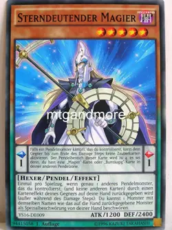Yu-Gi-Oh - 2x Sterndeutender Magier - YS16 - Starter Deck Yuya - Image 1