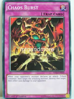 Yu-Gi-Oh - 2x Chaos Burst - YS16 - Starter Deck Yuya - Image 1