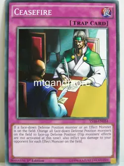 Yu-Gi-Oh - 2x Ceasefire - YS16 - Starter Deck Yuya - Image 1