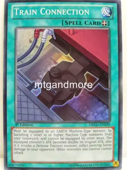 Yu-Gi-Oh - 1x Train Connection - DRLG - Dragons of Legend - Image 1