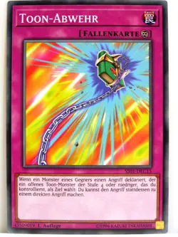 Yu-Gi-Oh - 1x #C015 Toon-Abwehr - SS01 - Speed Duel Starter Decks - Image 1