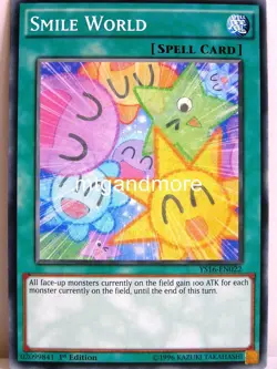 Yu-Gi-Oh - 3x Smile World - YS16 - Starter Deck Yuya - Image 1