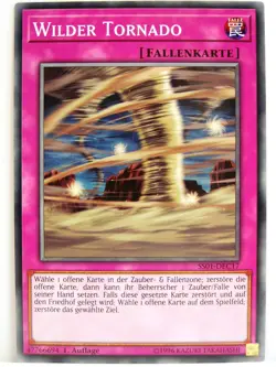 Yu-Gi-Oh - 1x #C017 Wilder Tornado - SS01 - Speed Duel Starter Decks - Image 1