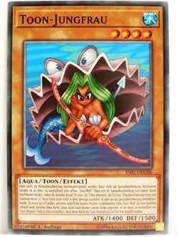Yu-Gi-Oh - 1x #C006 Toon-Jungfrau - SS01 - Speed Duel Starter Decks - Image 1