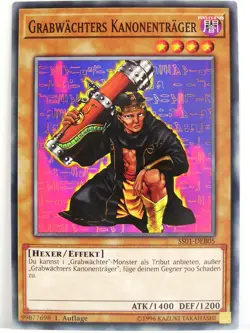 Yu-Gi-Oh - 1x #B005 Grabwachters Kanonentrager - SS01 - Speed Duel Starter Decks - Image 1