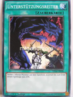 Yu-Gi-Oh - 3x Unterstutzungsreiter - YS16 - Starter Deck Yuya - Image 1