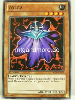 Yu-Gi-Oh - 1x Zolga - BP02 - War of the Giants engl - Image 1