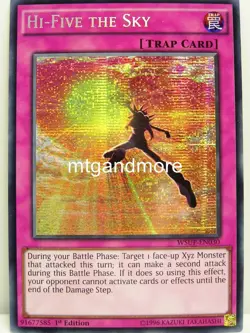 Yu-Gi-Oh - 1x Hi-Five the Sky - WSUP - World Superstars - Secret Rare - Image 1