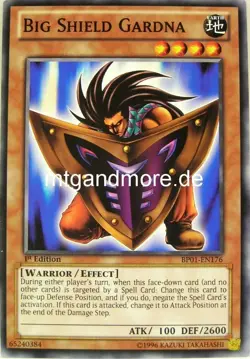 Yu-Gi-Oh 1x Big Shield Gardna - - - BP01 - Battle Pack Epic Dawn - Image 1