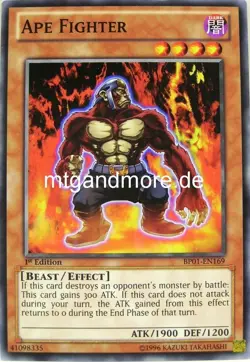 Yu-Gi-Oh 1x Ape Fighter - - - BP01 - Battle Pack Epic Dawn - Image 1