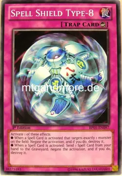 Yu-Gi-Oh 1x Spell Shield Type-8 - - - BP01 - Battle Pack Epic Dawn - Image 1