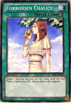 Yu-Gi-Oh 1x Forbidden Chalice - - - BP01 - Battle Pack Epic Dawn - Image 1