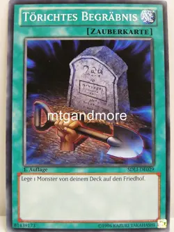 Yu-Gi-Oh - 1x Torichtes Begrabnis - SDLI - Realm of Light - Image 1