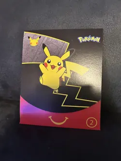 McDonalds Happy Meal Pack 25th Pokemon Anniversary 2021 Pokemon Cards - Image 3