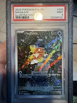 Magikarp Card 203/193 Sv02: Paldea Evolved PSA 9 - Image 1