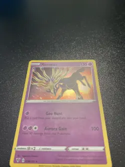 Xerneas HOLO RARE 078/185 Pokemon Card Vivid Voltage LP - Image 2