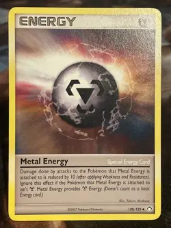 Metal Energy Non-Holo Pokemon Card 120/123 Mysterious Treasures Near Mint - Image 1