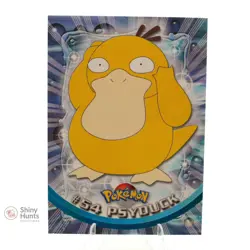 Pokemon Psyduck #54 Topps Trading Cards Series 1 LP Black REG - Image 1