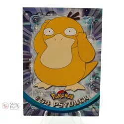 Pokemon Psyduck #54 Topps Trading Cards Series 1 LP Black REG - Image 1