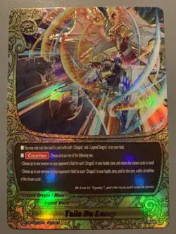 FUTURE CARD BUDDYFIGHT THUNDER DEITY VOLTIC RA LEGEND DRAGON S-BT06 SECRET SET - Image 4