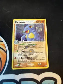 Nidoqueen 9/112 FireRed & LeafGreen Reverse Holo Pokemon Card - Image 1