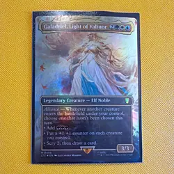 Galadriel, Light of Valinor 0498 Extended Art Foil Mythic Legendary MTG EN - Image 1