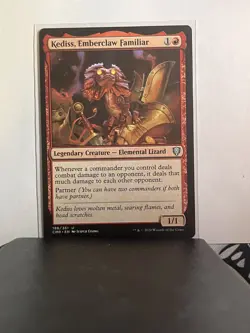 Kediss, Emberclaw Familiar #188/361 Uncommon Commander Legends CMR - Image 1
