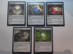 MTG Magic Set of 5 Diamond Mana Artifacts Commander Legends CLB - Image 1