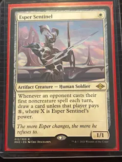 Wizards of the Coast Esper Sentinel MH2 Rare Regular 012/303 English NEAR MINT - Image 1