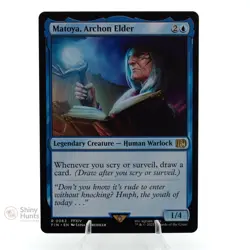 Magic: The Gathering Matoya, Archon Elder 62 FINAL FANTASY NM Pack Fresh - Image 1