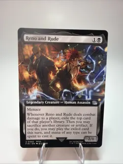 MTG Reno and Rude (Extended Art) Final Fantasy Foil #450 - Image 1