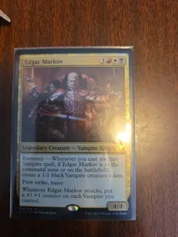 Magic The Gathering Edgar Markov Commander 2017 Foil - Image 1