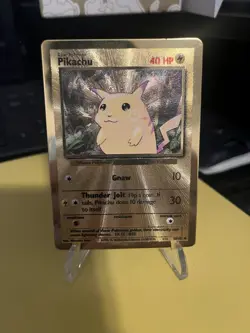 Pokemon TCG - Pikachu Celebrations Metal Card - Celebrations UPC - 58/102 - Image 1