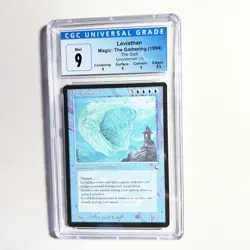 MTG The Dark Leviathan CGC 9 Quad+ Mint (Gem Mint edges) 1994 - Image 1