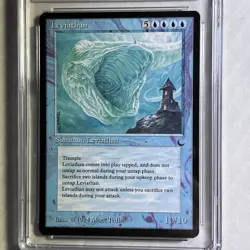 MTG The Dark Leviathan CGC 9 Quad+ Mint (Gem Mint edges) 1994 - Image 3