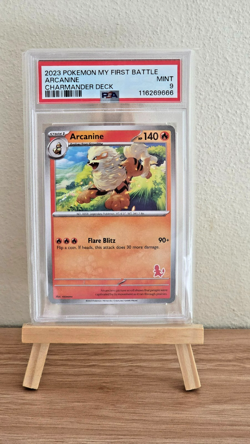 2023 Pokemon My First Battle Charmander Deck Arcanine PSA 9 MINT - Image 1