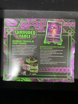 Pokemon Scarlet & Violet Shrouded Fable Elite Trainer Box ETB Factory Sealed Box - Image 3