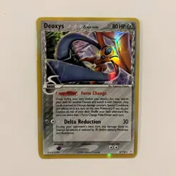 Pokemon TCG Deoxys Delta Species Defense Forme 4/110 Holon Phantoms Holo - Image 1
